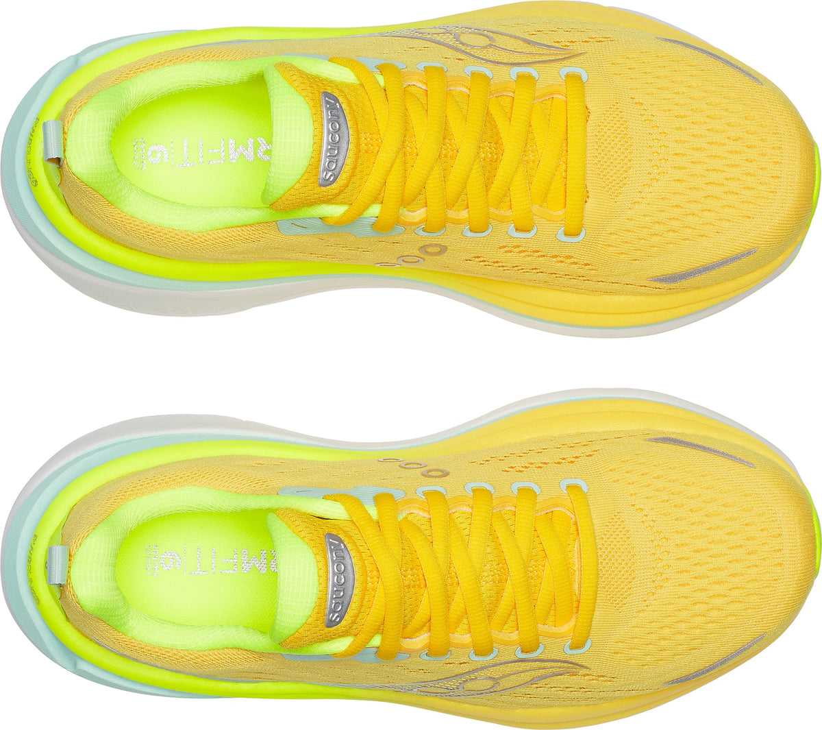 Saucony Hurricane 25 Women's Running Shoes - Yellow