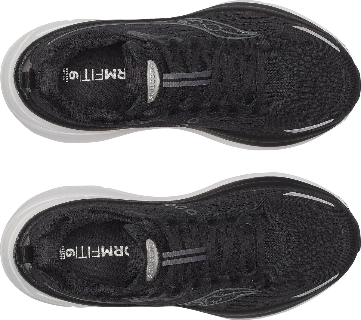 Saucony Hurricane 25 WIDE FIT Women's Running Shoes - Black