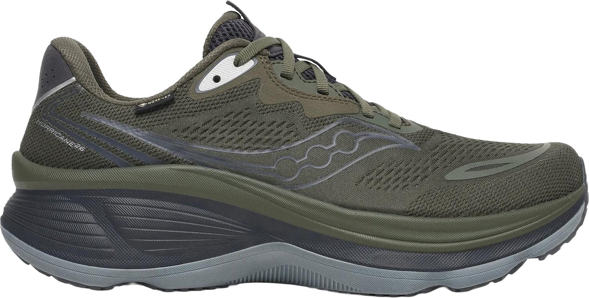 Saucony Hurricane 26 GORE - TEX Men's Running Shoes - Green