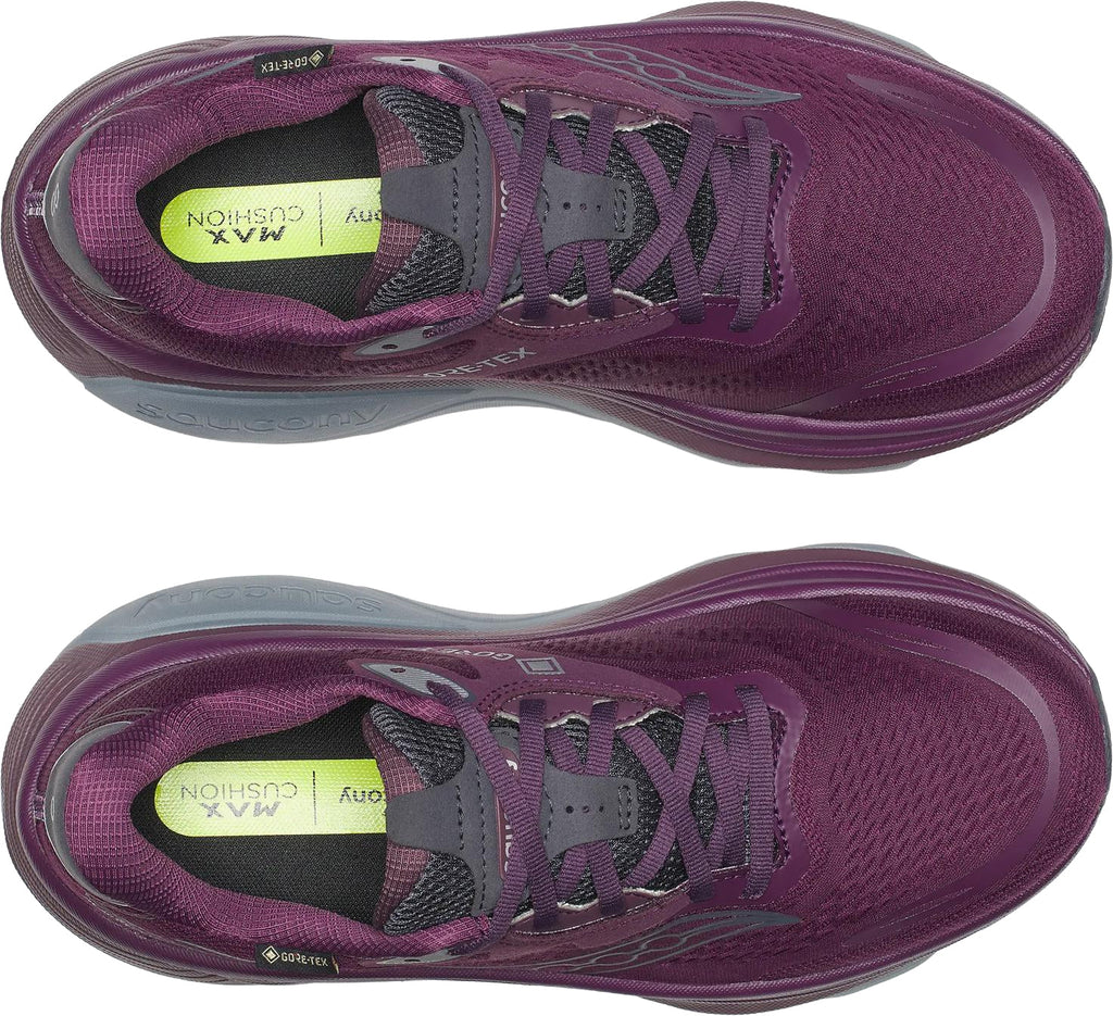 Saucony Hurricane 26 GORE - TEX Women's Running Shoes - Purple
