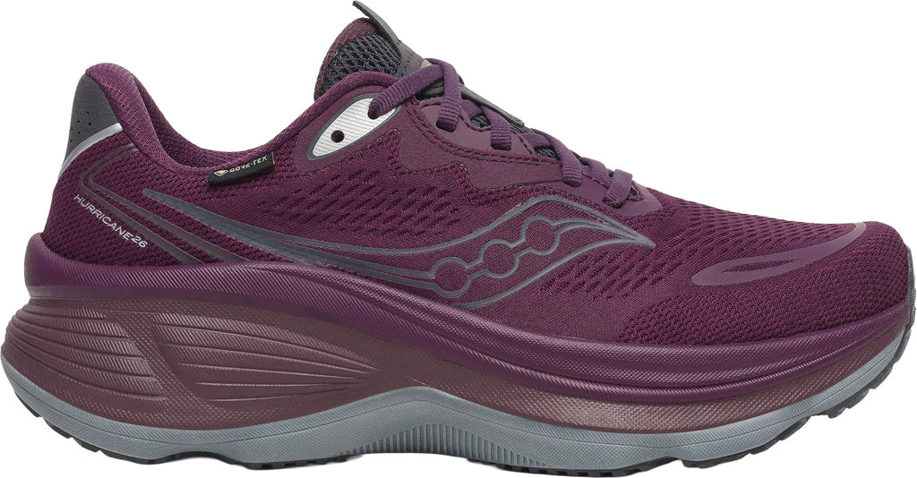 Saucony Hurricane 26 GORE - TEX Women's Running Shoes - Purple