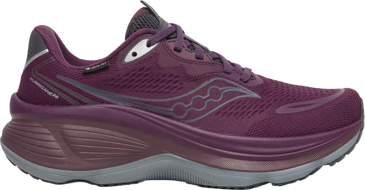 Saucony Hurricane 26 GORE - TEX Women's Running Shoes - Purple