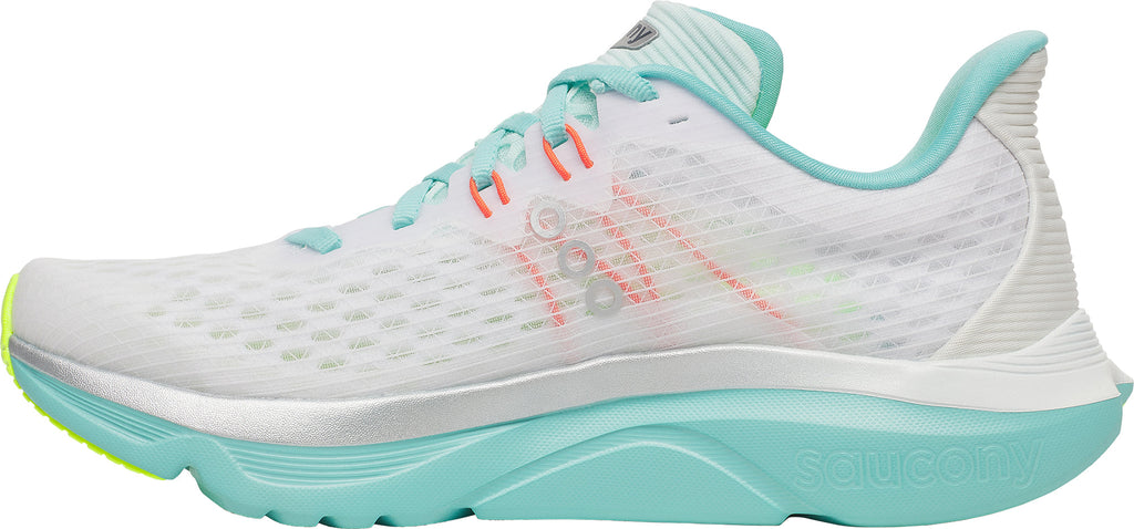 Saucony Kinvara 16 Women's Running Shoes - White