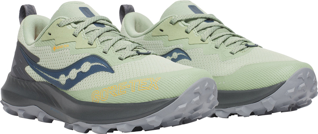 Saucony Peregrine 14 GORE - TEX Women's Trail Running Shoes - Green