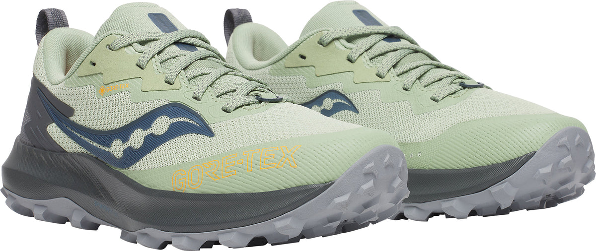 Saucony Peregrine 14 GORE - TEX Women's Trail Running Shoes - Green