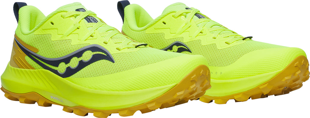 Saucony Peregrine 14 Men's Trail Running Shoes - Yellow
