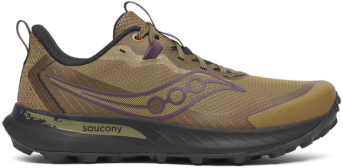 Saucony Peregrine 15 Men's Trail Running Shoes - Brown