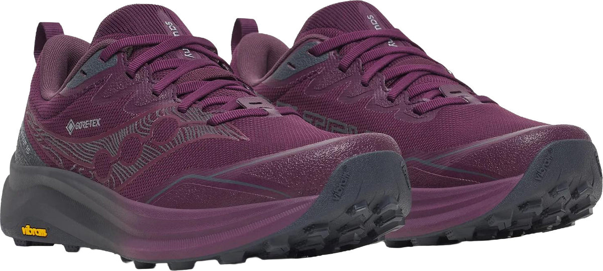 Saucony Peregrine 16 GORE - TEX Women's Trail Running Shoes - Purple