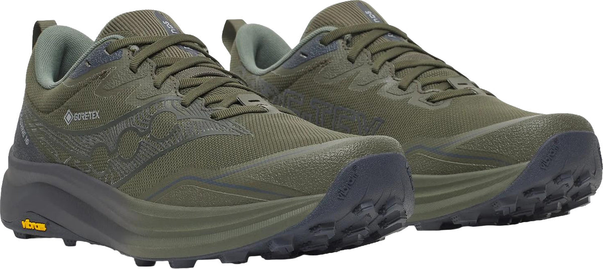 Saucony Peregrine 16 GORE - TEX Men's Trail Running Shoes - Green