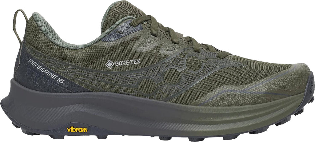 Saucony Peregrine 16 GORE - TEX Men's Trail Running Shoes - Green