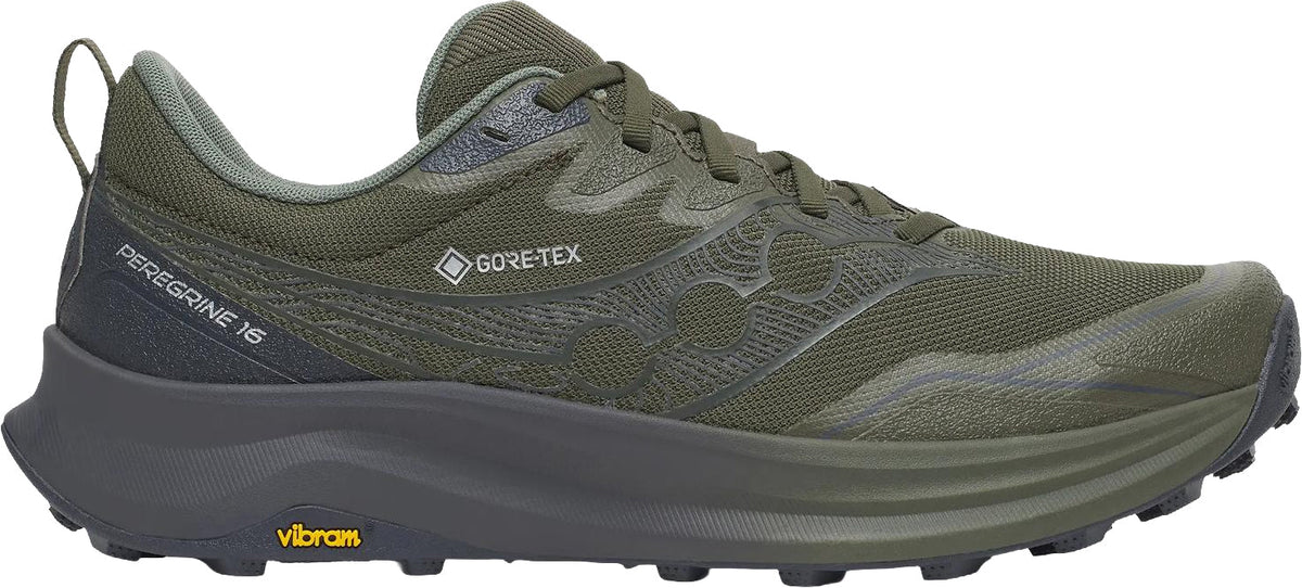 Saucony Peregrine 16 GORE - TEX Men's Trail Running Shoes - Green