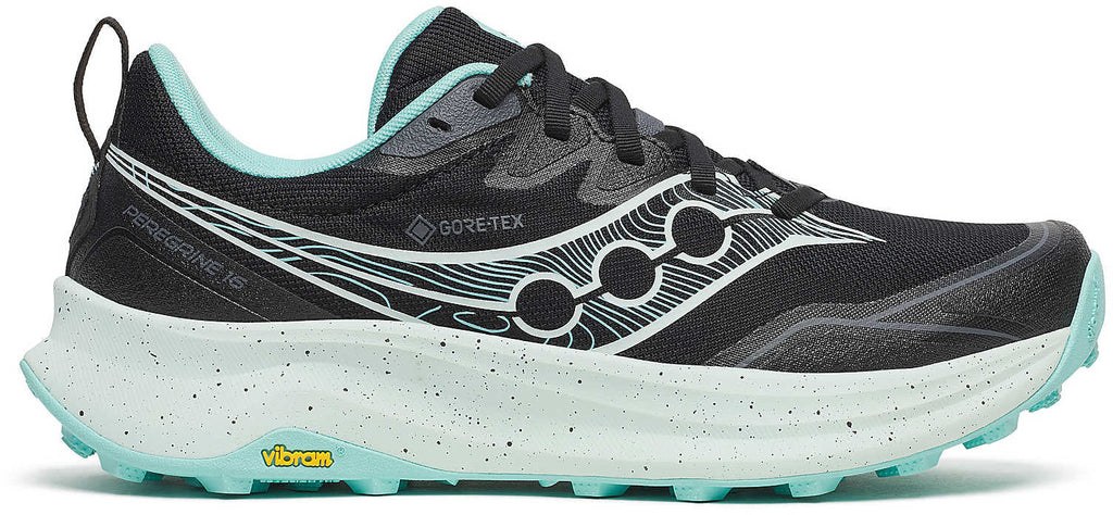 Saucony Peregrine 16 GORE - TEX Women's Trail Running Shoes - Black