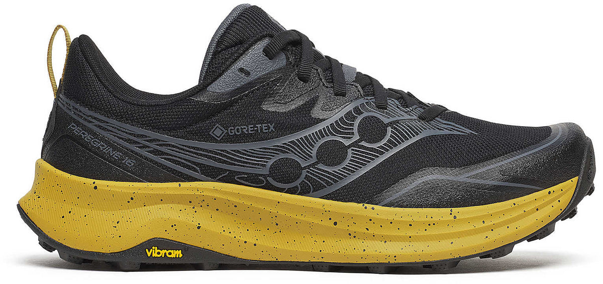 Saucony Peregrine 16 GORE - TEX Men's Trail Running Shoes - Black