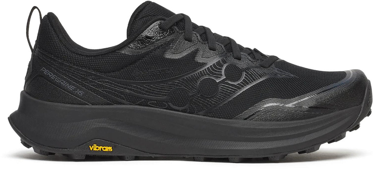 Saucony Peregrine 16 GORE - TEX Men's Trail Running Shoes - Black