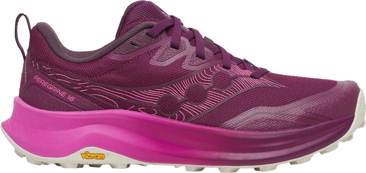 Saucony Peregrine 16 Women's Trail Running Shoes - Purple