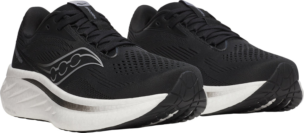 Saucony Ride 18 Women's Running Shoes - Black