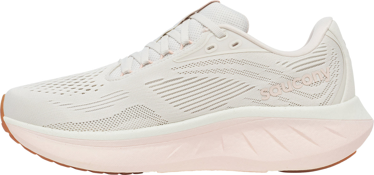 Saucony Ride 18 Women's Running Shoes - White