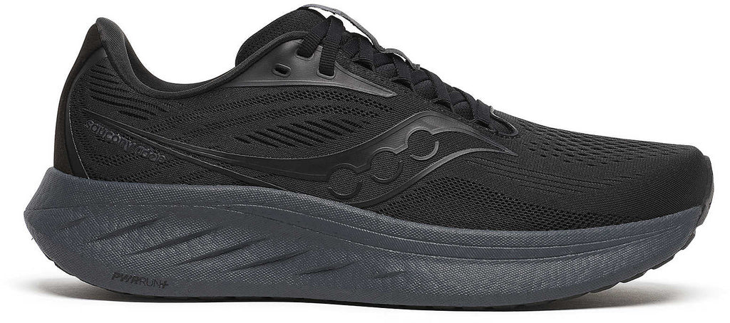 Saucony Ride 18 Men's Running Shoes - Black