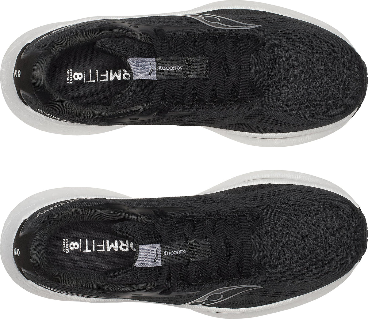 Saucony Ride 18 WIDE FIT Women's Running Shoes - Black
