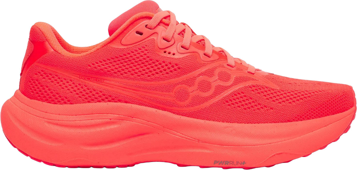 Saucony Ride 19 Women's Running Shoes - Red