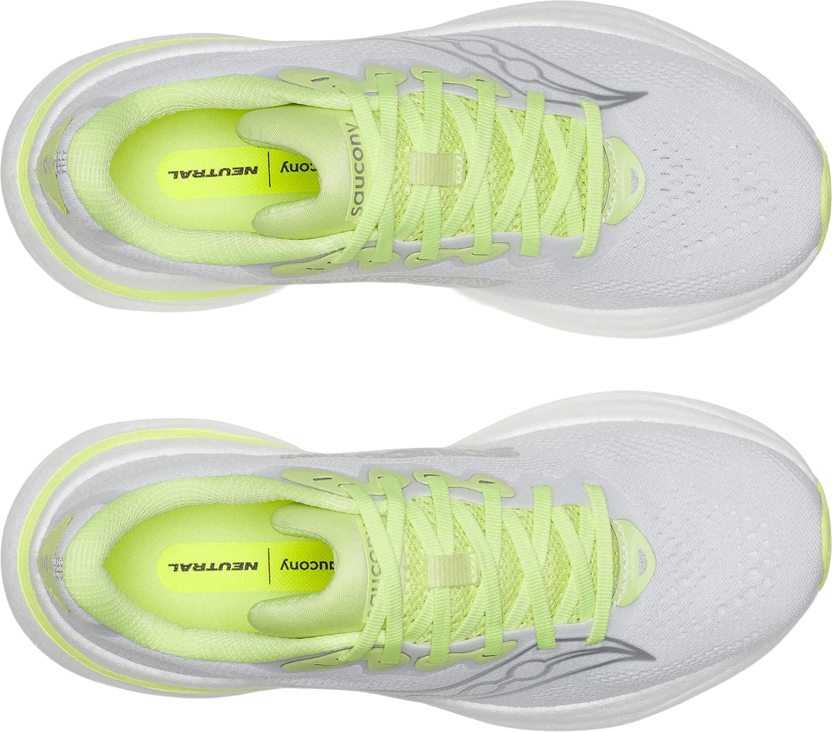 Saucony Ride 19 Women's Running Shoes - White