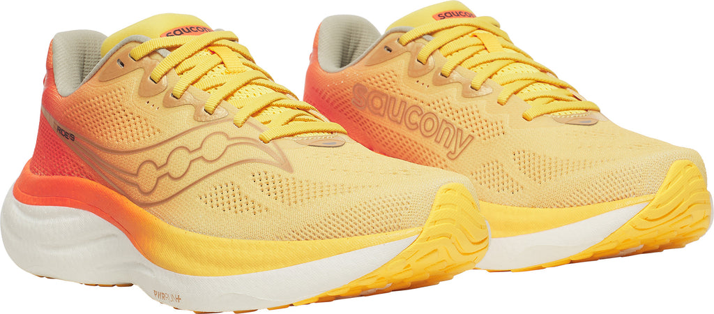 Saucony Ride 19 Men's Running Shoes - Yellow