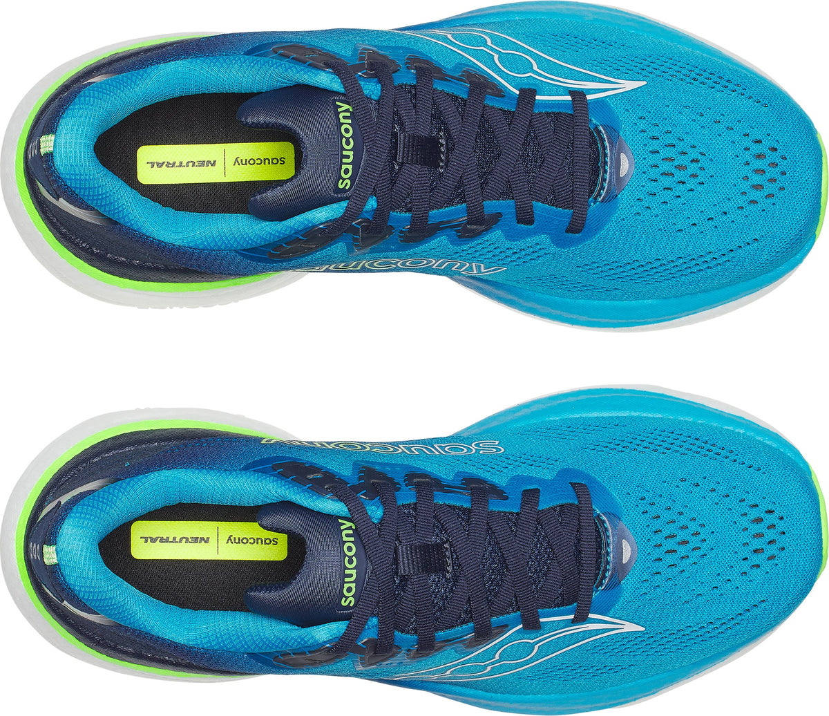 Saucony Ride 19 Men's Running Shoes - Blue