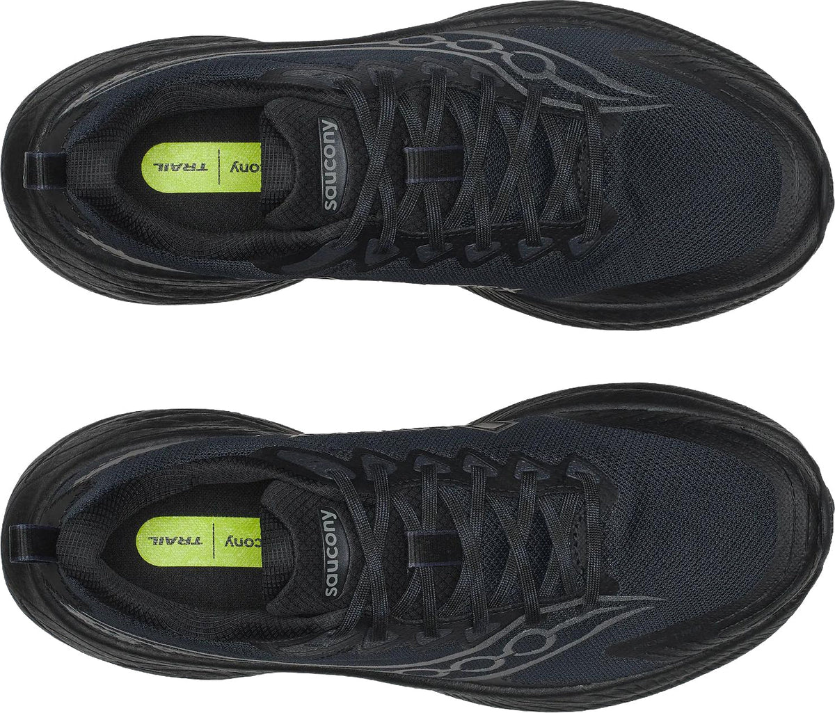 Saucony Ride TR3 GORE - TEX Men's Trail Running Shoes - Black