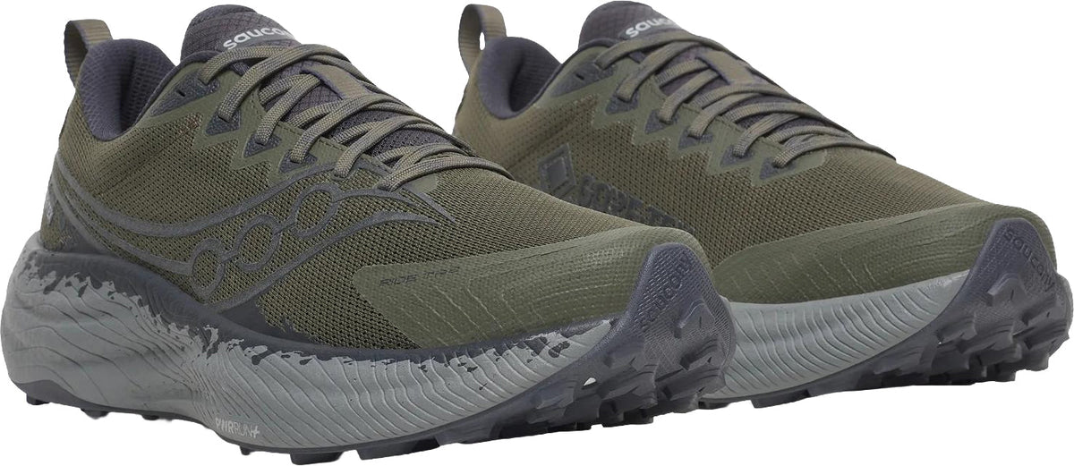 Saucony Ride TR3 GORE - TEX Men's Trail Running Shoes - Green