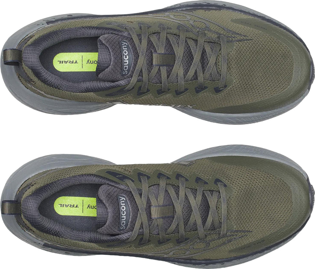 Saucony Ride TR3 GORE - TEX Men's Trail Running Shoes - Green