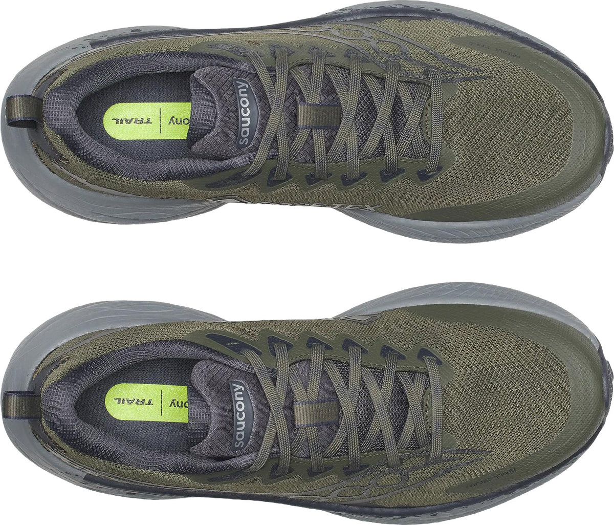 Saucony Ride TR3 GORE - TEX Men's Trail Running Shoes - Green