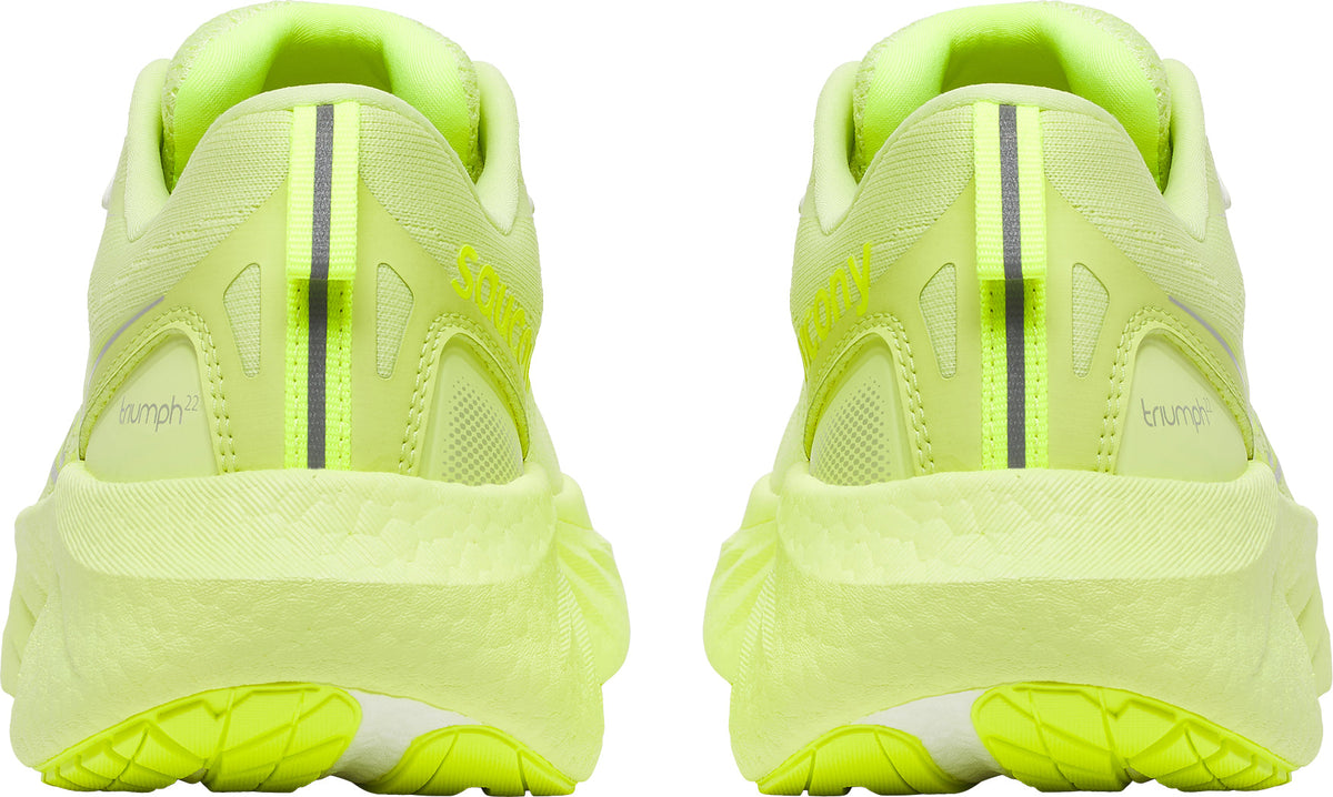 Saucony Triumph 22 Women's Running Shoes - Yellow