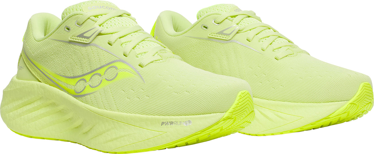 Saucony Triumph 22 Women's Running Shoes - Yellow