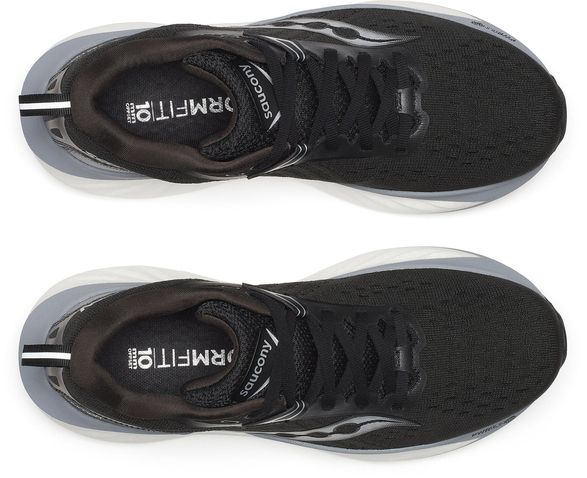 Saucony Triumph 22 Women's Running Shoes - Black