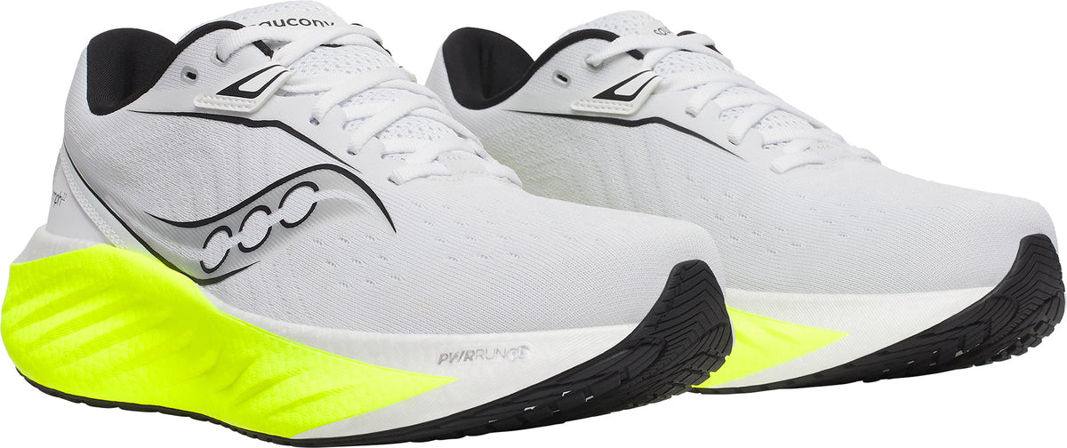 Saucony Triumph 22 Men's Running Shoes - White