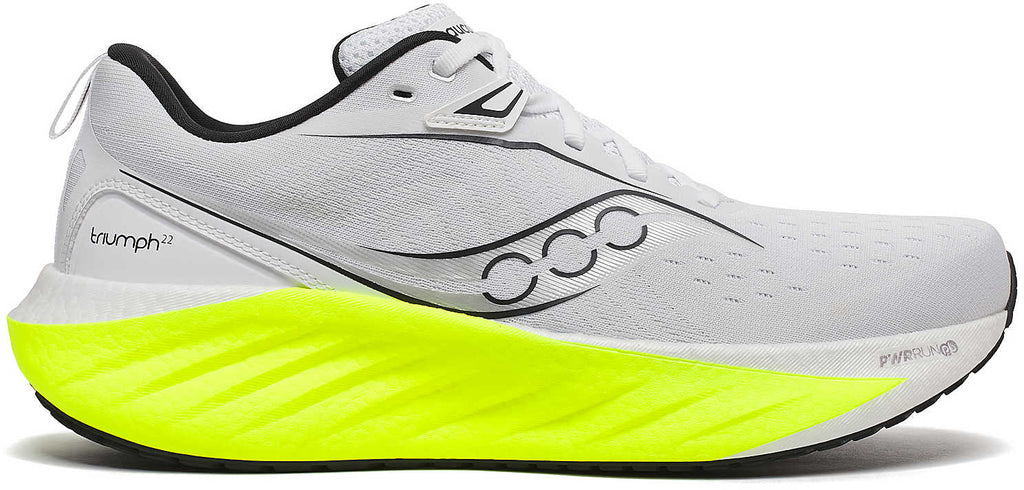 Saucony Triumph 22 Men's Running Shoes - White