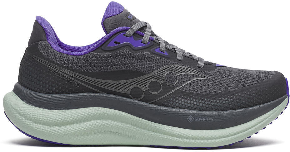 Saucony Triumph 23 GORE - TEX Women's Running Shoes - Grey