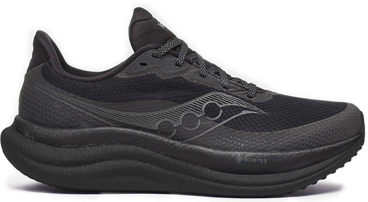 Saucony Triumph 23 GORE - TEX Men's Running Shoes - Black