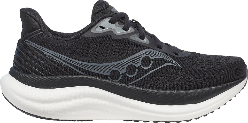 Saucony Triumph 23 WIDE FIT Women's Running Shoes - Black