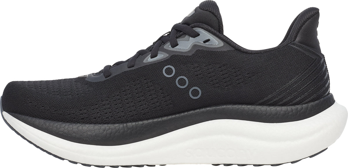 Saucony Triumph 23 WIDE FIT Men's Running Shoes - Black