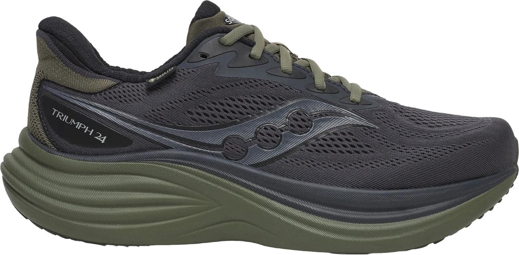 Saucony Triumph 24 GORE - TEX Men's Running Shoes - Black