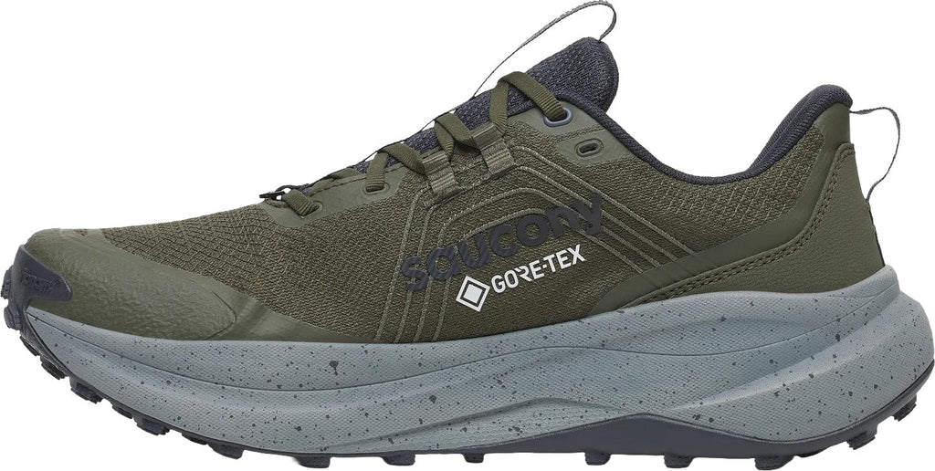 Saucony Xodus Ultra 4 GORE - TEX Men's Trail Running Shoes - Green