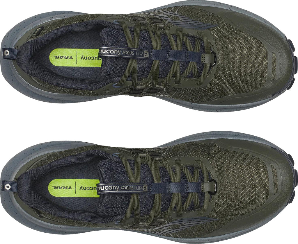 Saucony Xodus Ultra 4 GORE - TEX Men's Trail Running Shoes - Green