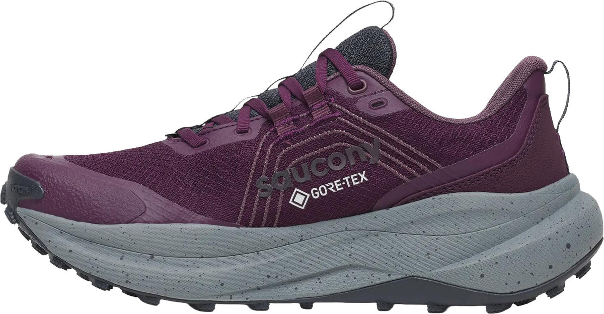 Saucony Xodus Ultra 4 GORE - TEX Women's Trail Running Shoes - Purple