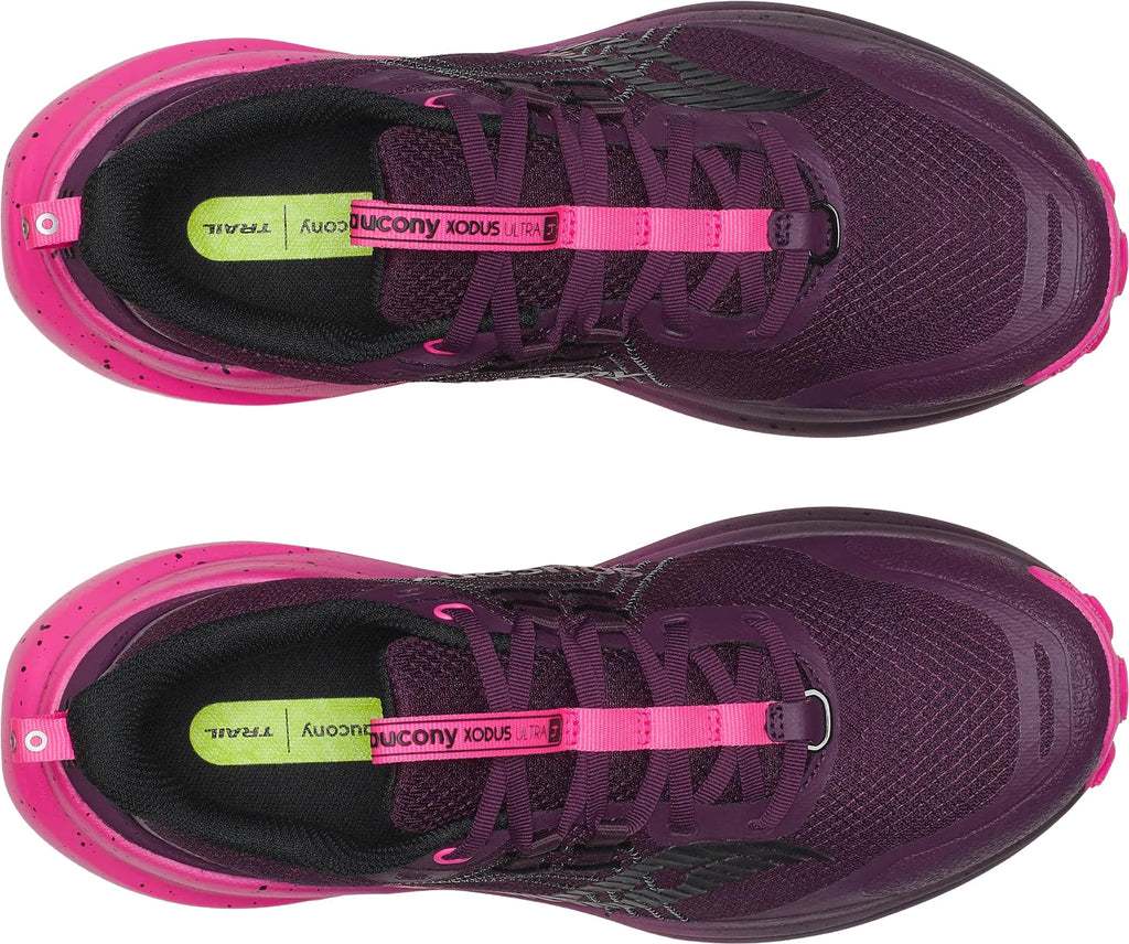 Saucony Xodus Ultra 4 Women's Trail Running Shoes - Pink