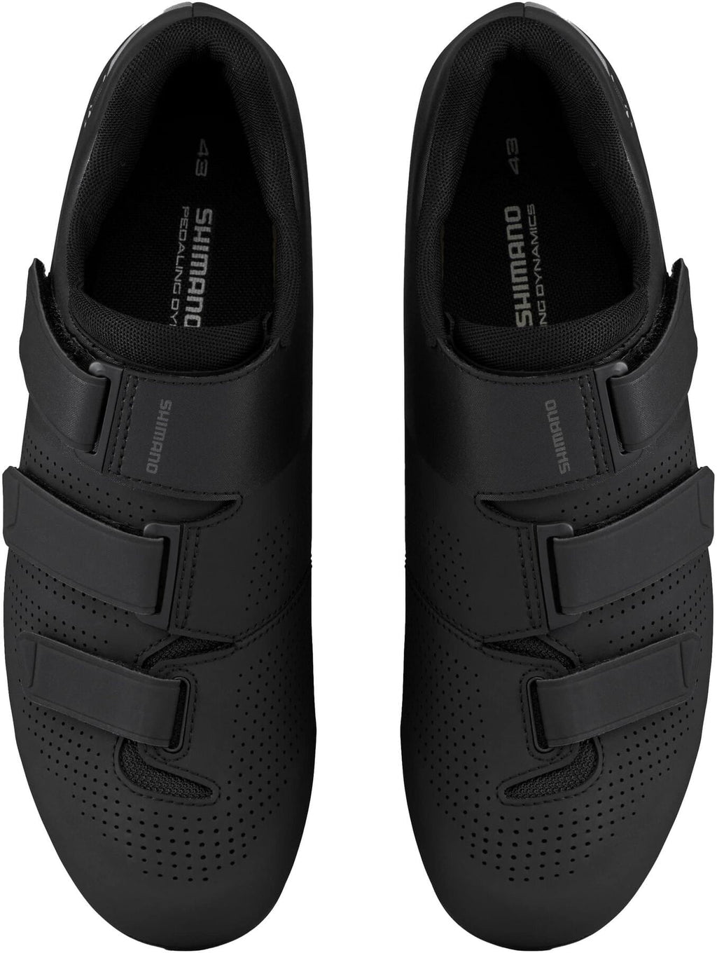 Shimano RC102 Men's Road Cycling Shoes - Black