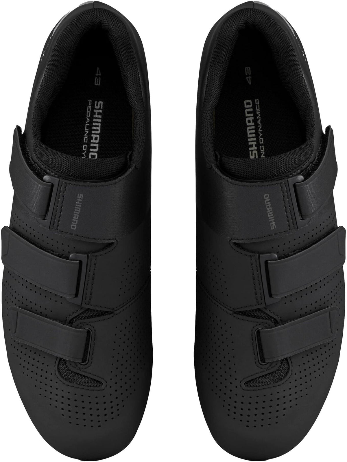 Shimano RC102 Men's Road Cycling Shoes - Black