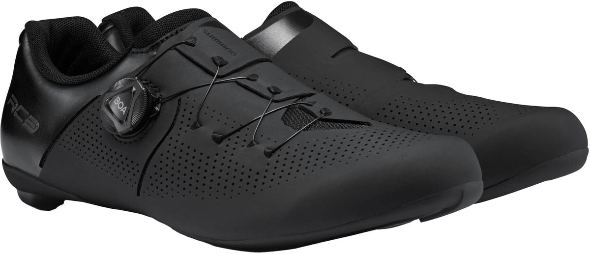 Shimano RC302 Men's Road Cycling Shoes - Black