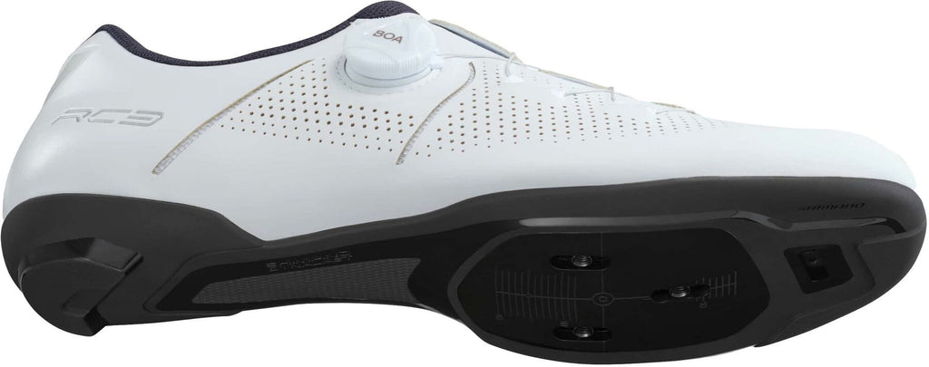 Shimano RC302 Men's Road Cycling Shoes - White