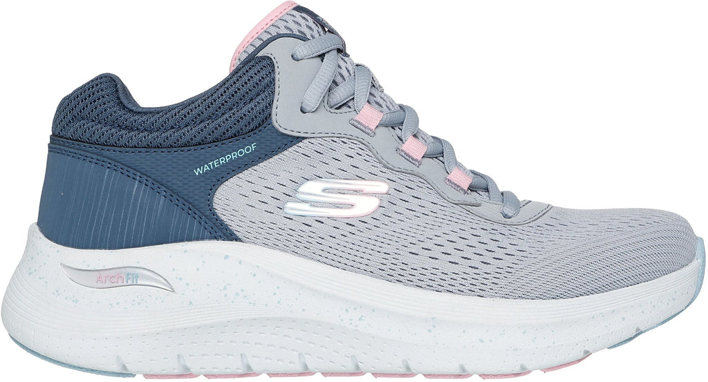 Skechers Arch Fit 2.0 Rainy Days Waterproof Women's Walking Shoes - Grey